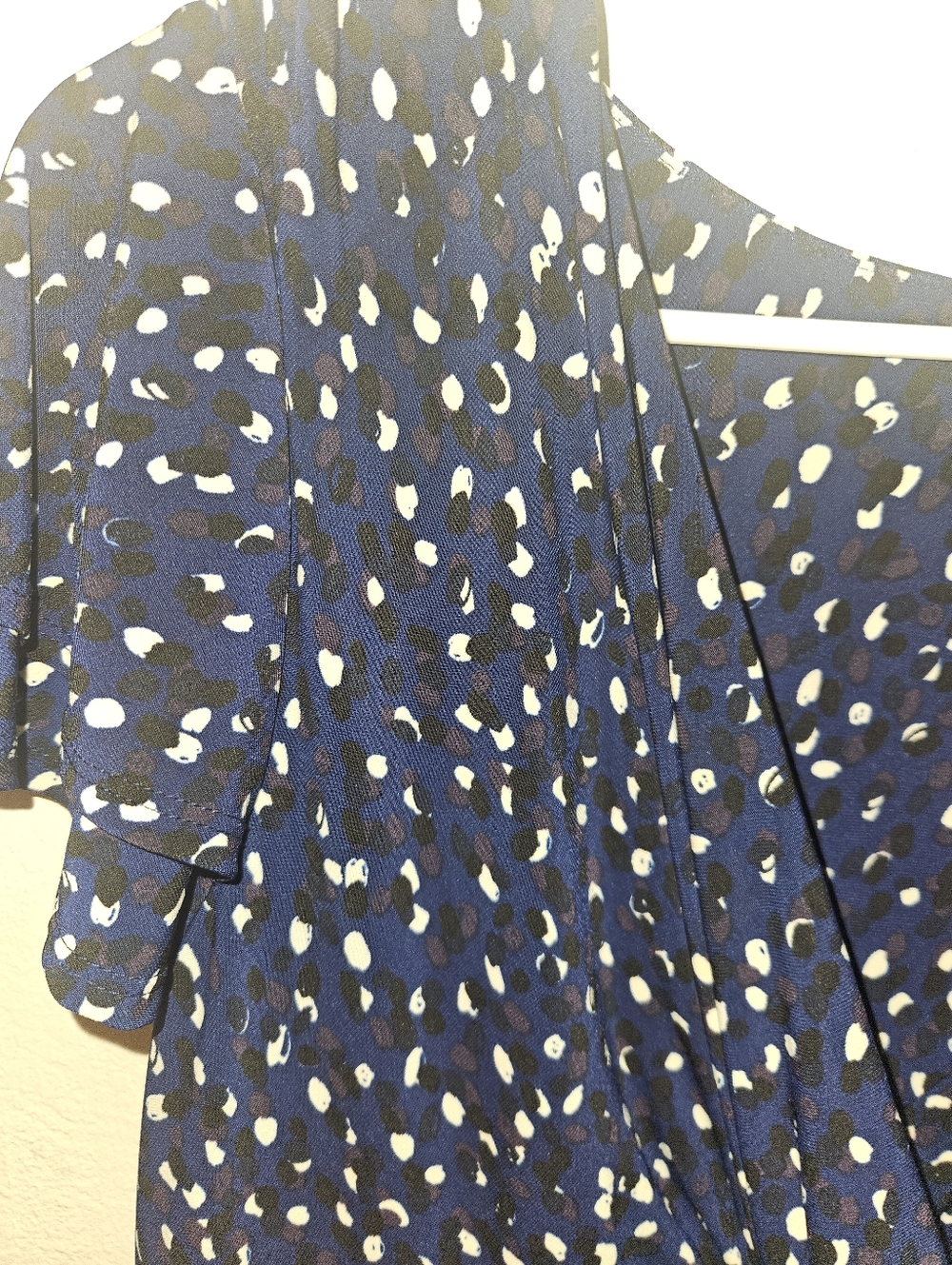 Lauren Womans V Neck Knee Length Dress Size 16 - Picture 9 of 13